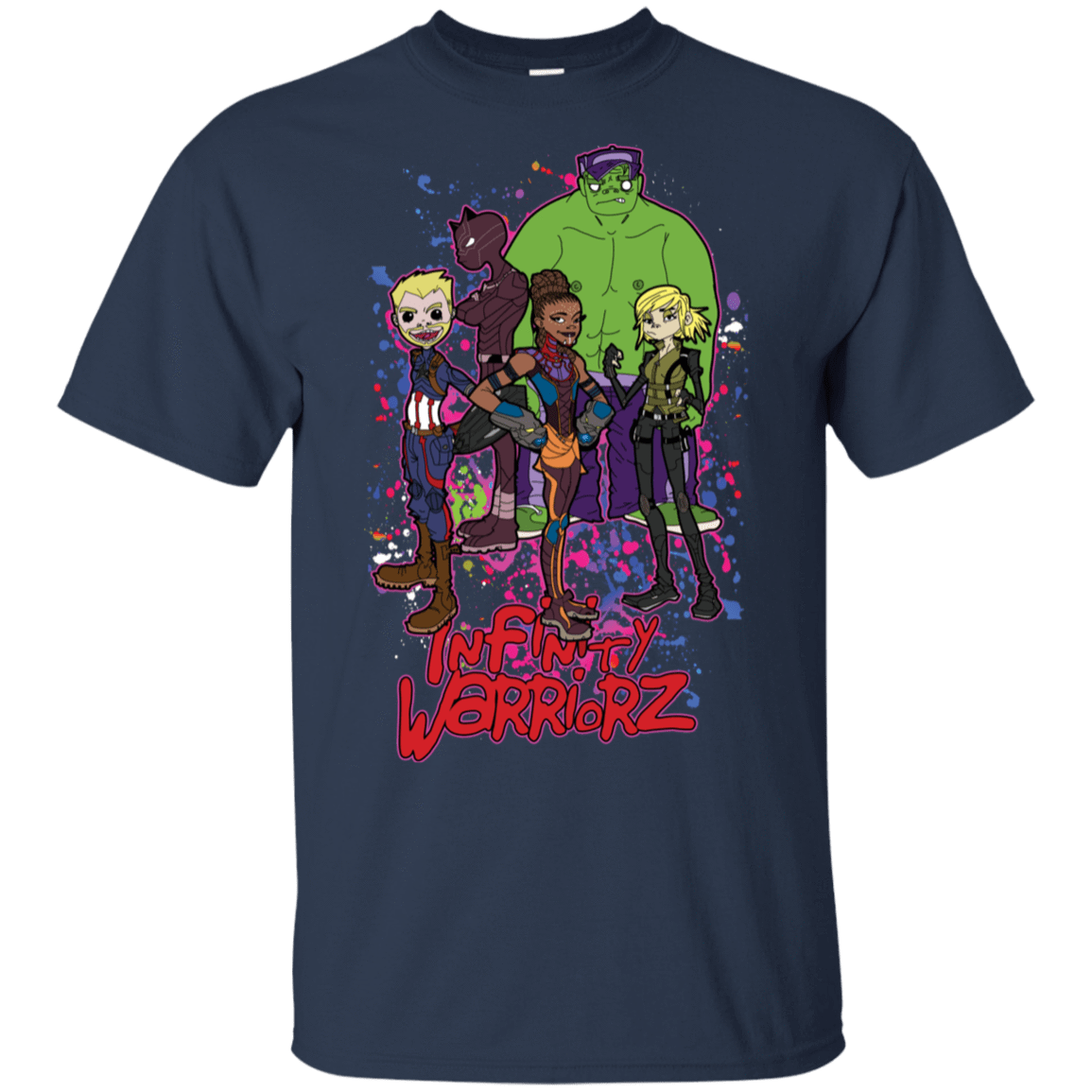 T-Shirts Navy / S Infinity Warriorz T-Shirt
