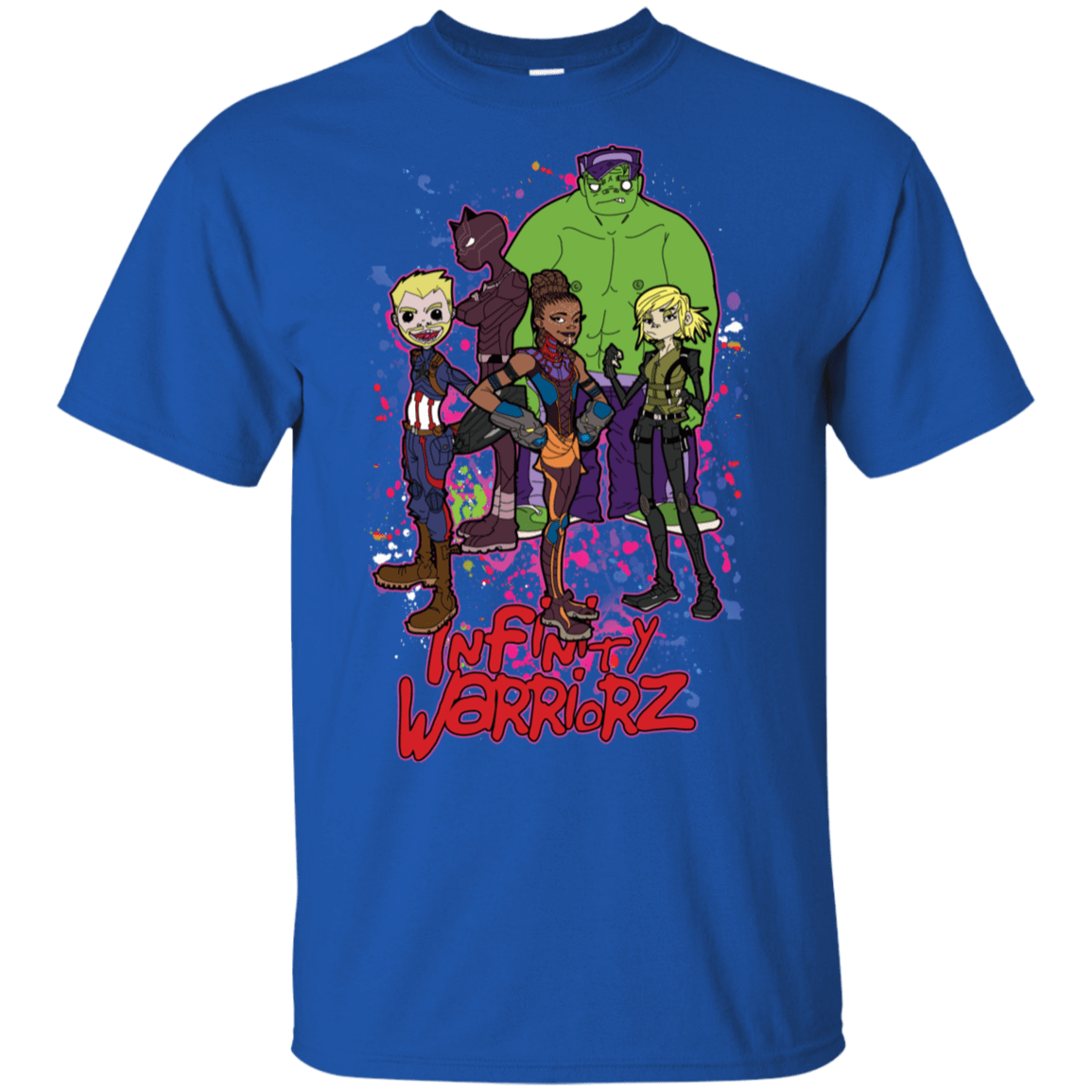 T-Shirts Royal / S Infinity Warriorz T-Shirt
