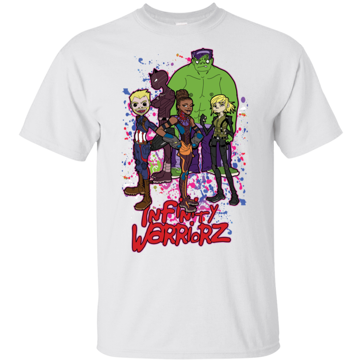 T-Shirts White / S Infinity Warriorz T-Shirt
