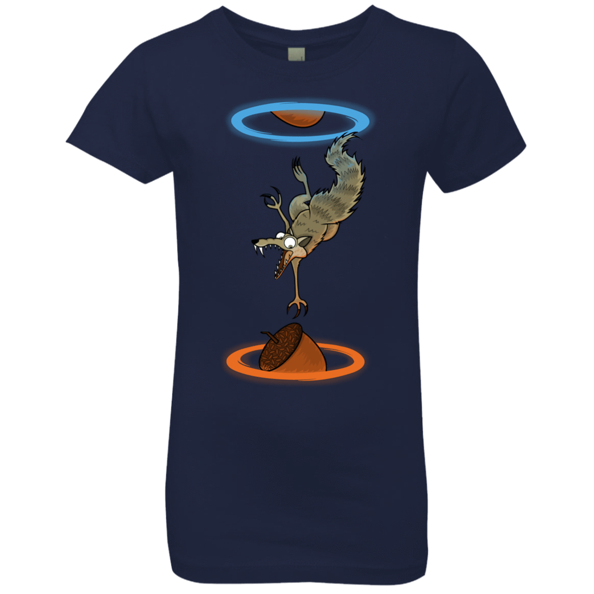 T-Shirts Midnight Navy / YXS INFINUT Girls Premium T-Shirt