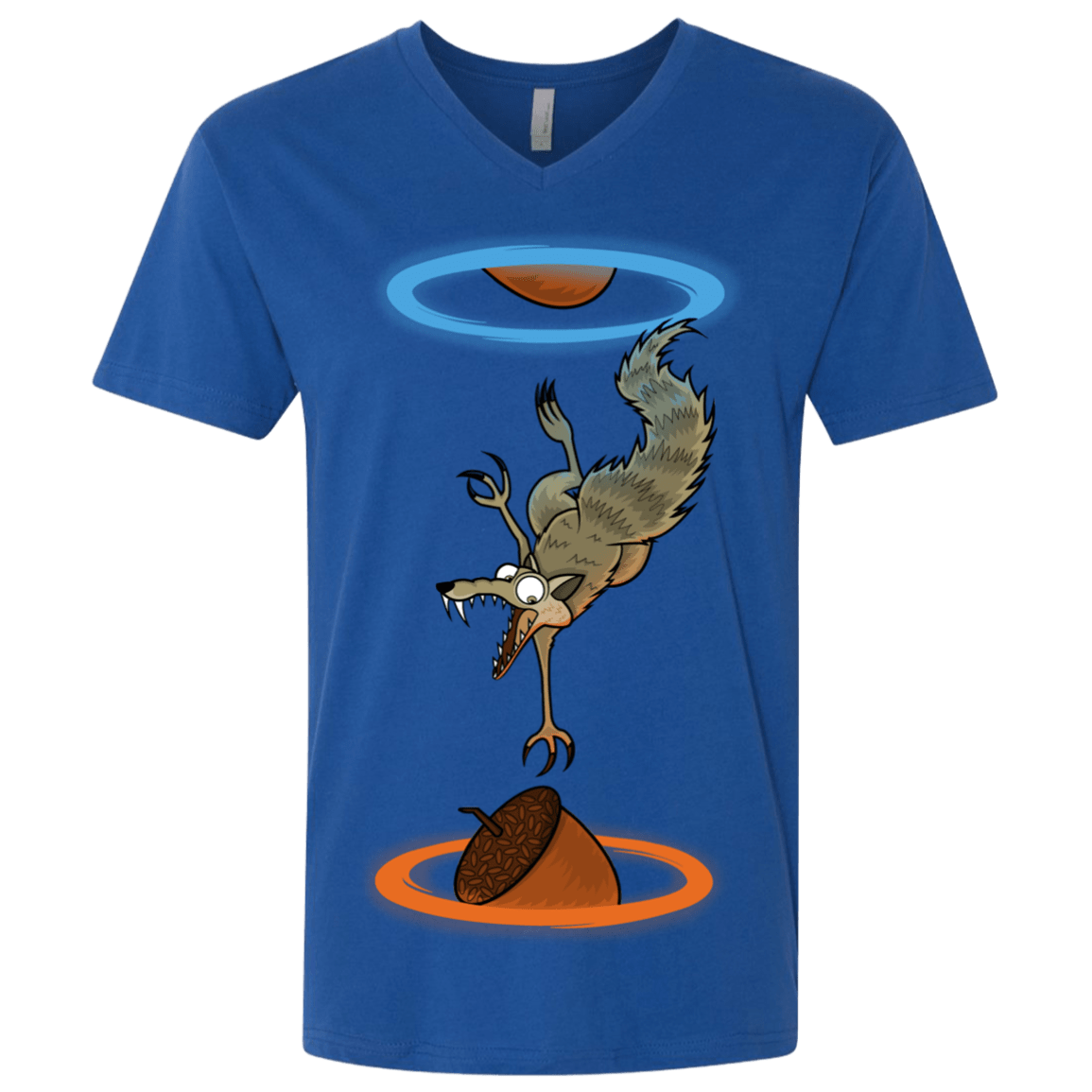 T-Shirts Royal / X-Small INFINUT Men's Premium V-Neck