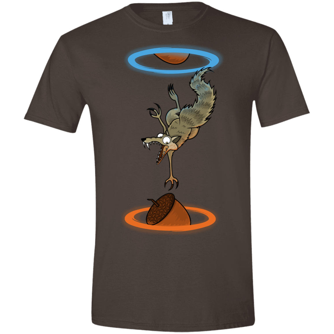 T-Shirts Dark Chocolate / S INFINUT Men's Semi-Fitted Softstyle