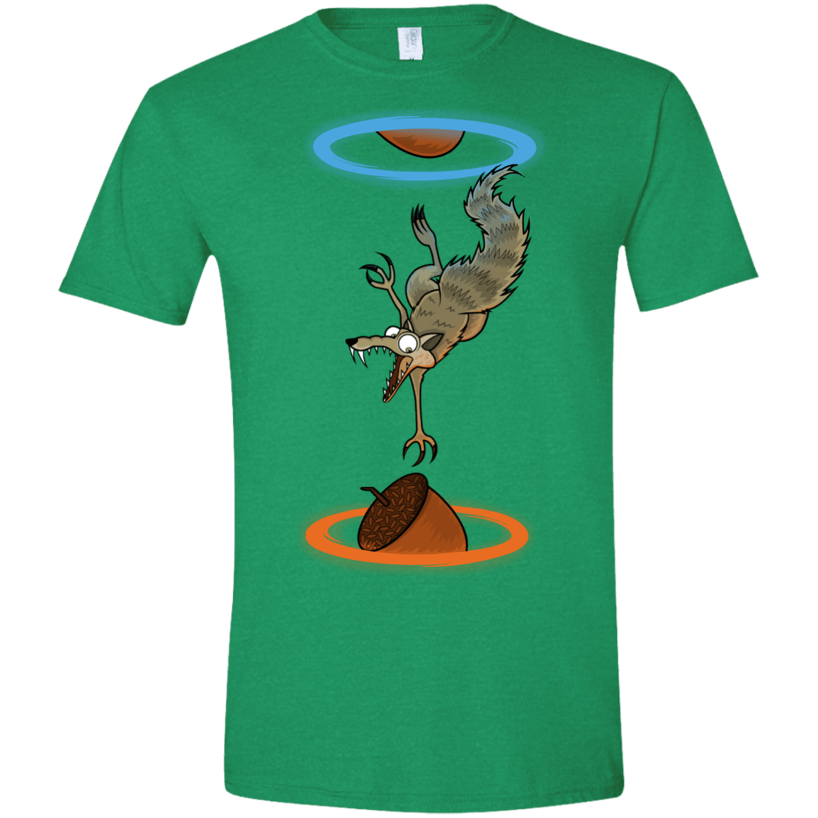 T-Shirts Heather Irish Green / S INFINUT Men's Semi-Fitted Softstyle