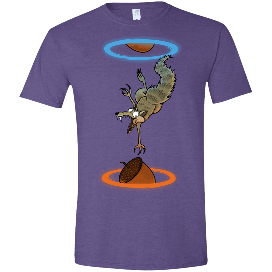 T-Shirts Heather Purple / S INFINUT Men's Semi-Fitted Softstyle