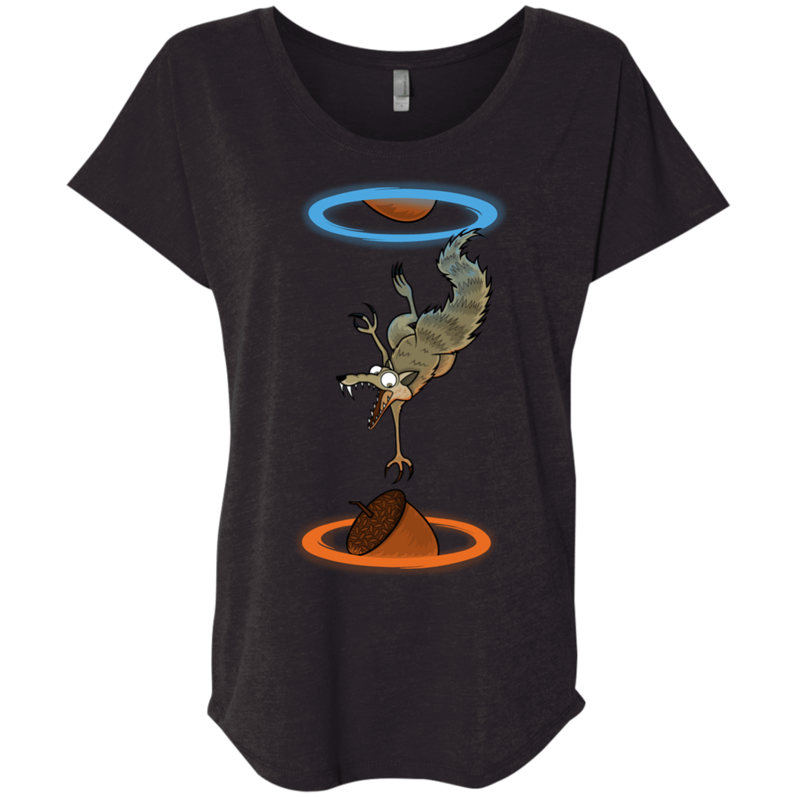 T-Shirts Vintage Black / X-Small INFINUT Triblend Dolman Sleeve