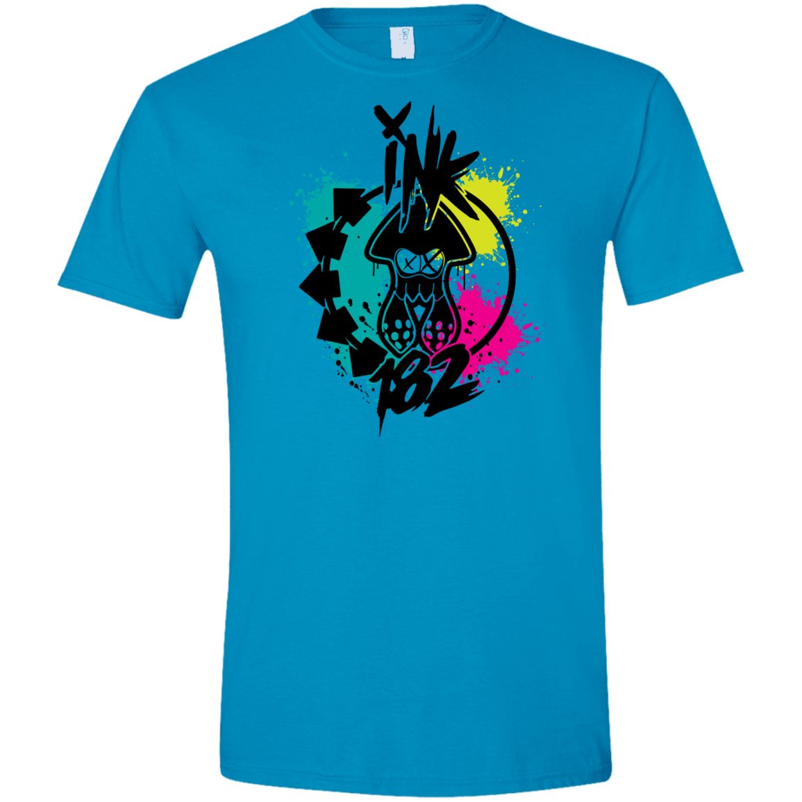 T-Shirts Sapphire / S Ink 182 Men's Semi-Fitted Softstyle