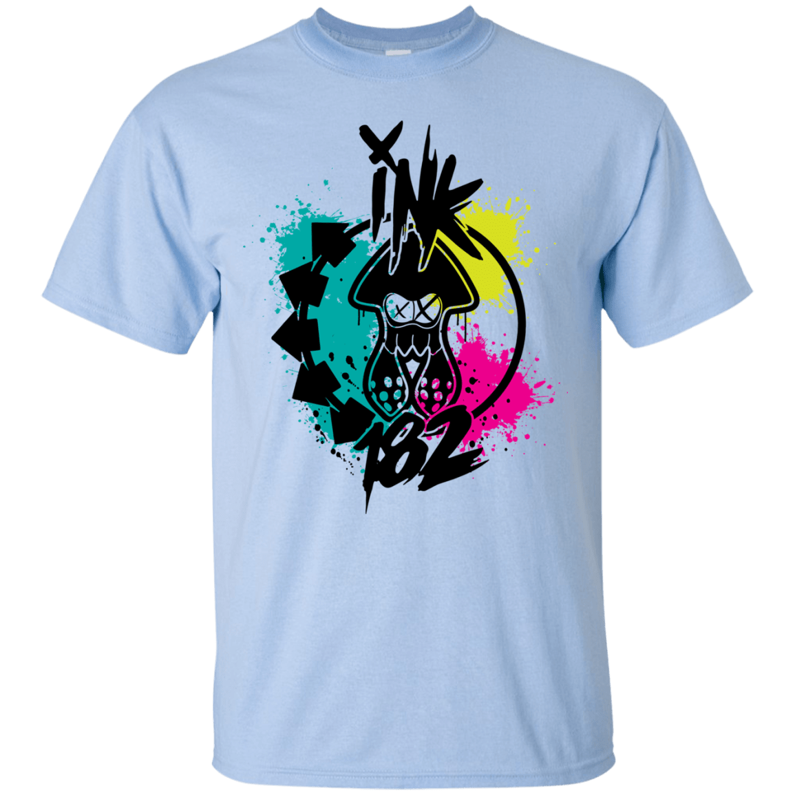 T-Shirts Light Blue / S Ink 182 T-Shirt