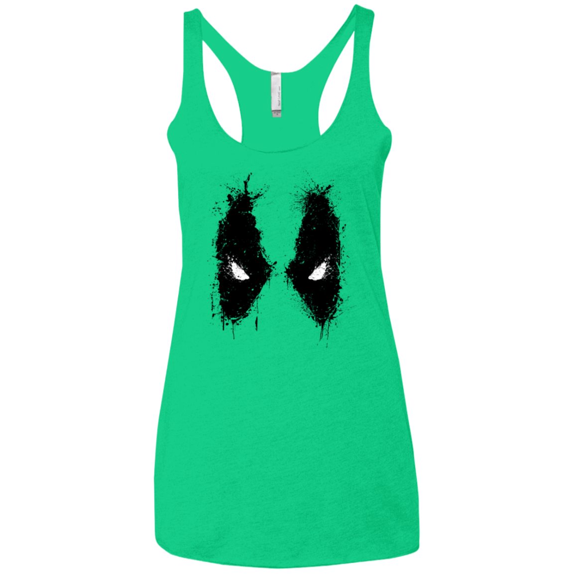 T-Shirts Envy / X-Small Ink Badass Women's Triblend Racerback Tank