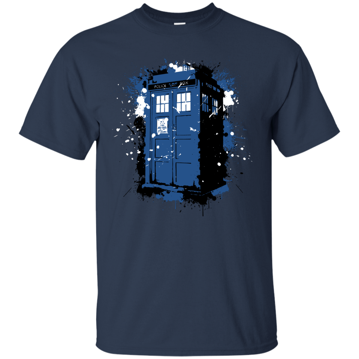 T-Shirts Navy / Small Ink Box T-Shirt