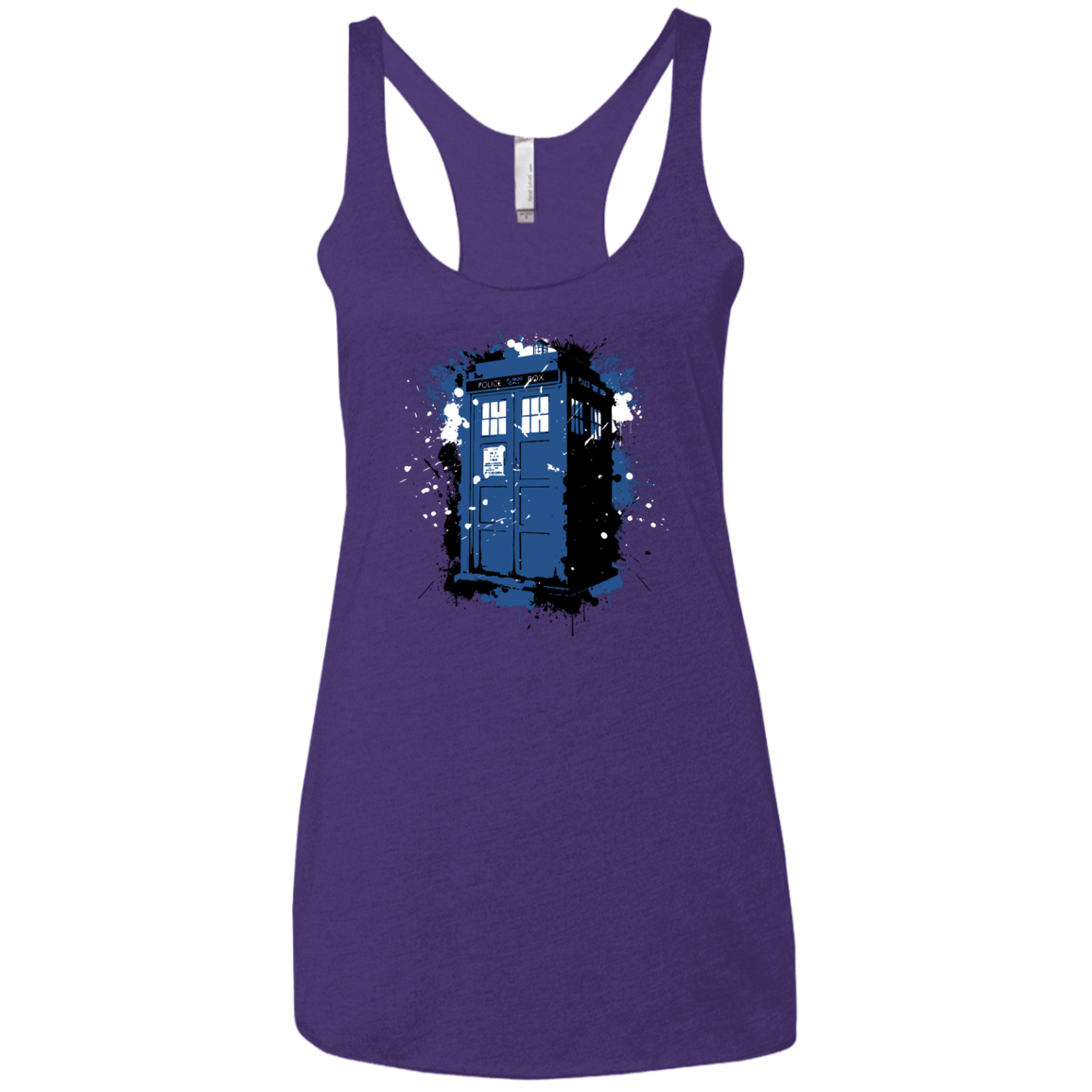 T-Shirts Purple / X-Small Ink Box Women's Triblend Racerback Tank