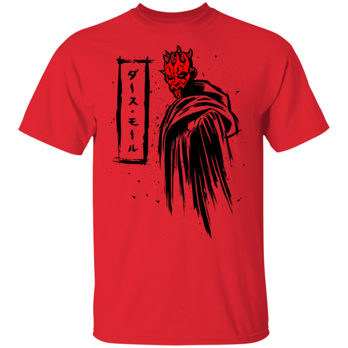 T-Shirts Red / S Ink Darth T-Shirt