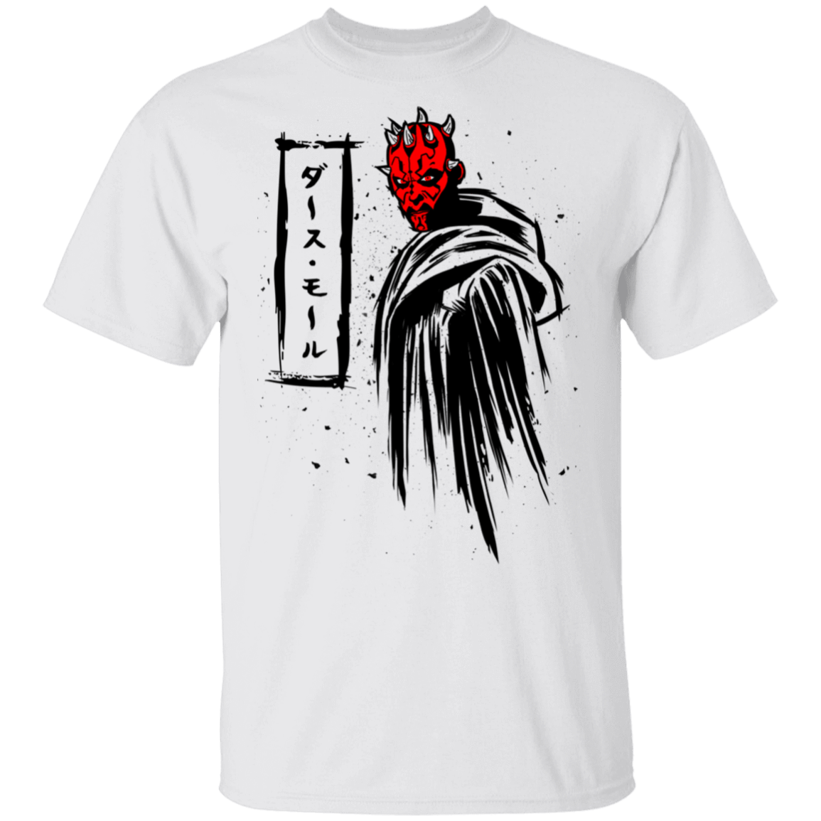 T-Shirts White / S Ink Darth T-Shirt