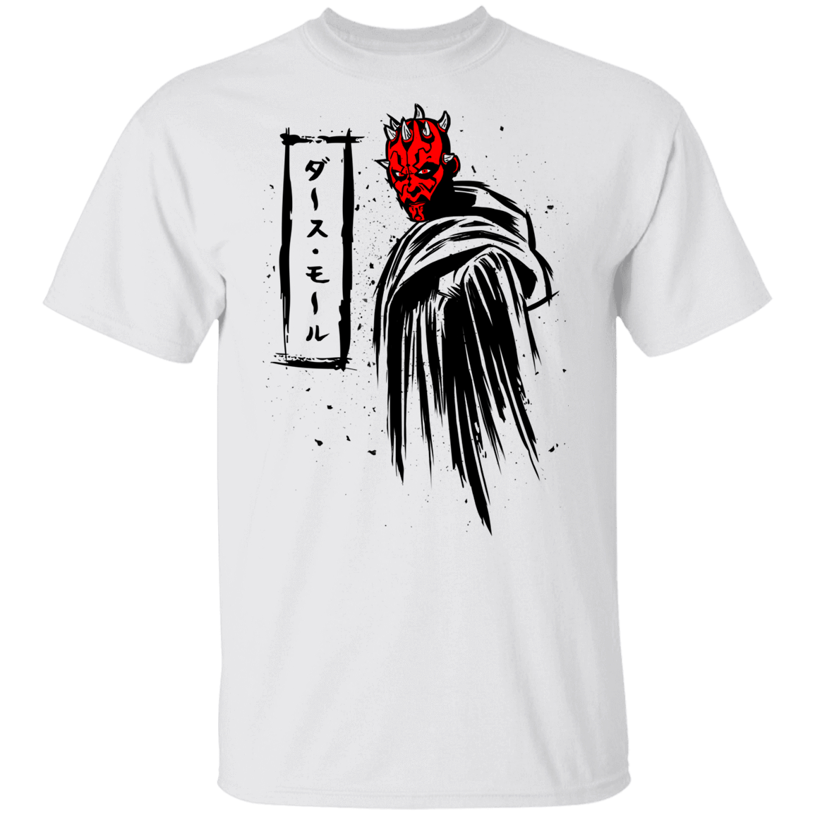 T-Shirts White / YXS Ink Darth Youth T-Shirt