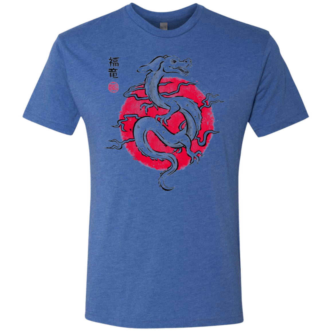 T-Shirts Vintage Royal / Small Ink Fukuryu Men's Triblend T-Shirt