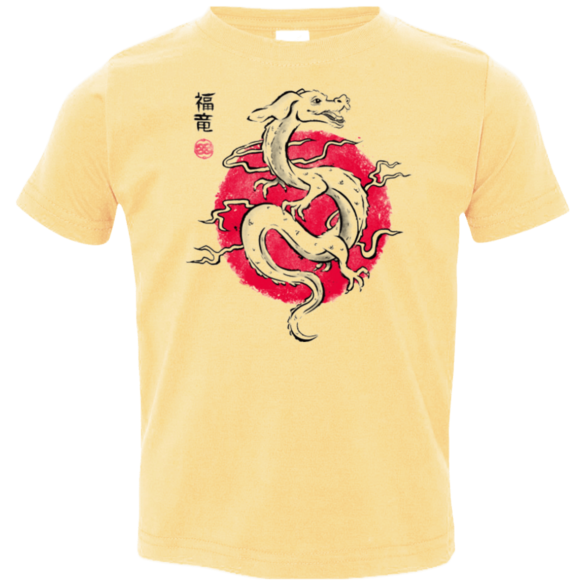 T-Shirts Butter / 2T Ink Fukuryu Toddler Premium T-Shirt