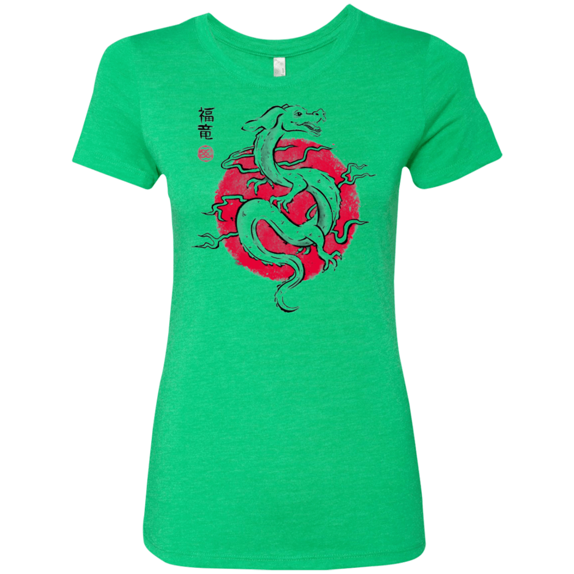 T-Shirts Envy / Small Ink Fukuryu Women's Triblend T-Shirt