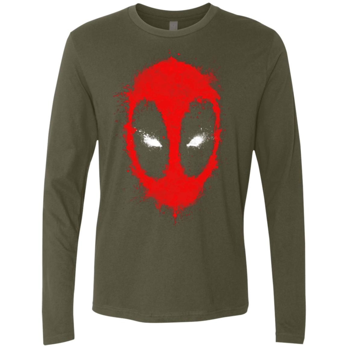 T-Shirts Military Green / Small Ink Merc Men's Premium Long Sleeve