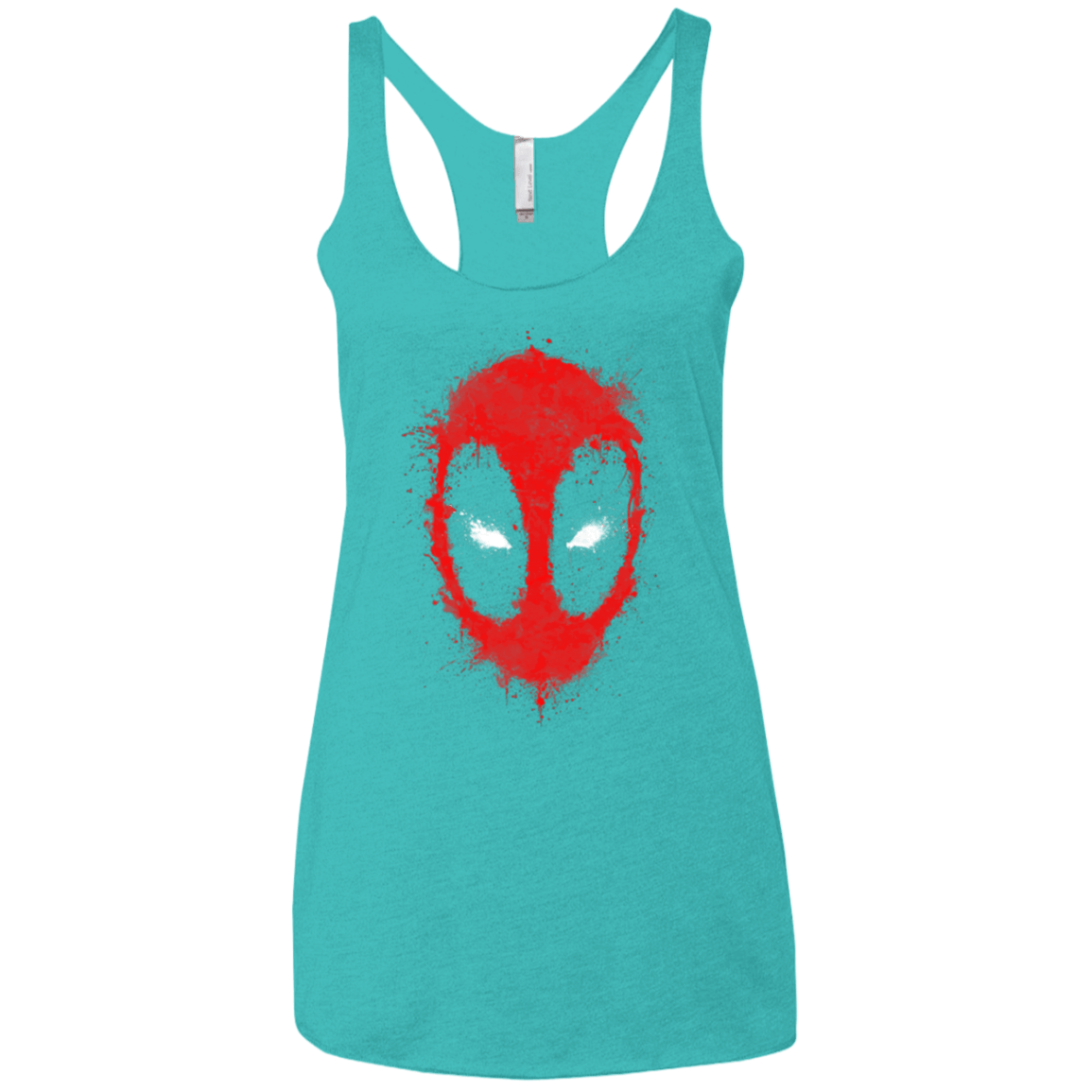 T-Shirts Tahiti Blue / X-Small Ink Merc Women's Triblend Racerback Tank
