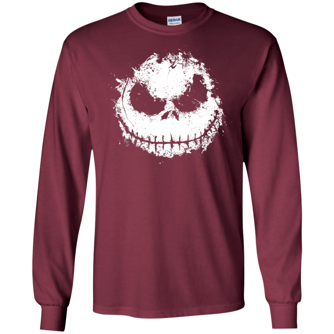 T-Shirts Maroon / S Ink Nightmare Men's Long Sleeve T-Shirt