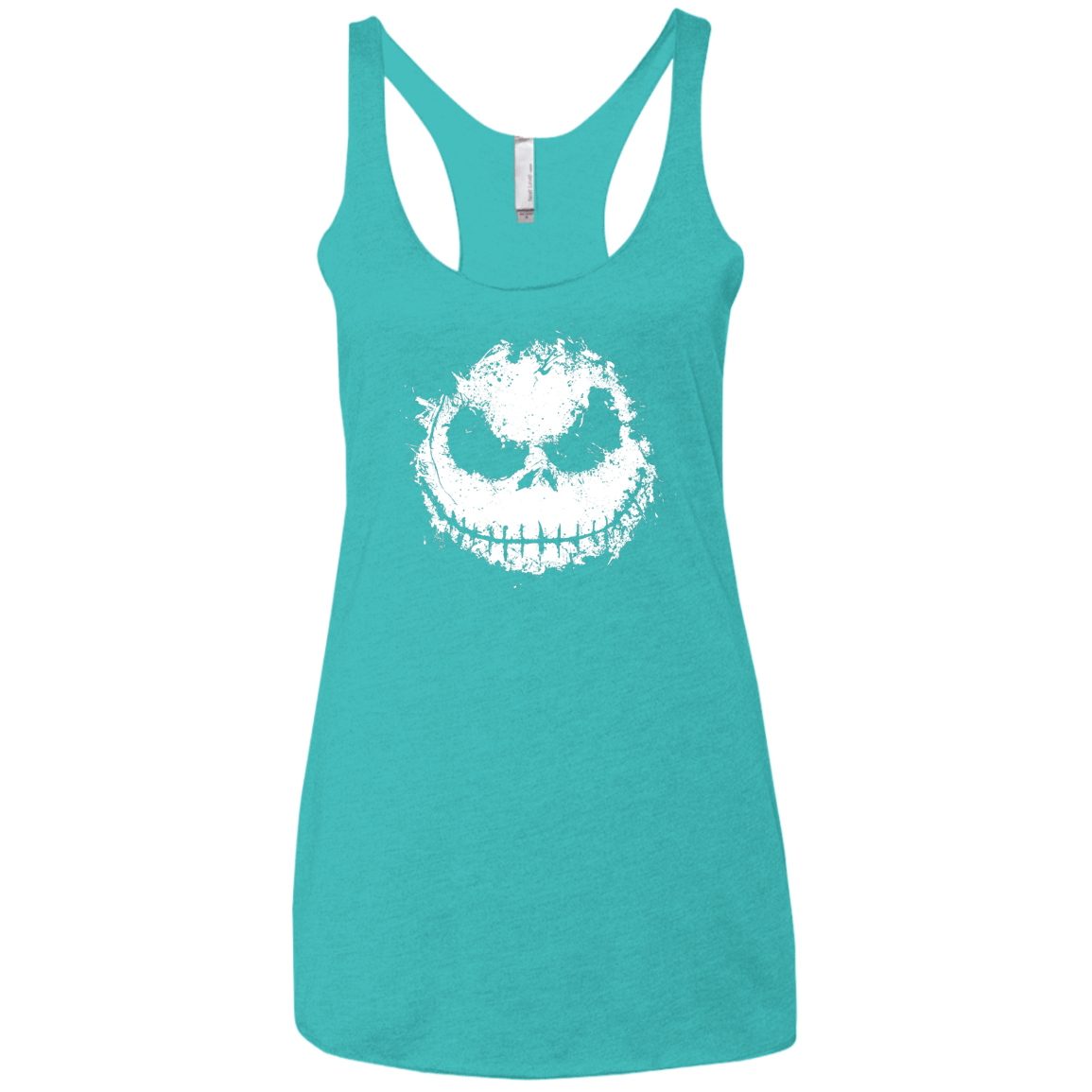 T-Shirts Tahiti Blue / X-Small Ink Nightmare Women's Triblend Racerback Tank