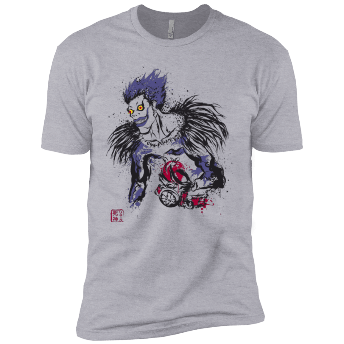 T-Shirts Heather Grey / YXS Ink-Ryuk Boys Premium T-Shirt