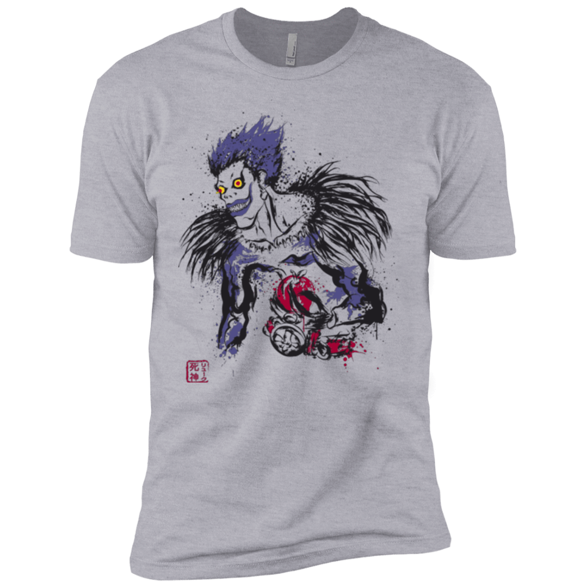 T-Shirts Heather Grey / X-Small Ink-Ryuk Men's Premium T-Shirt