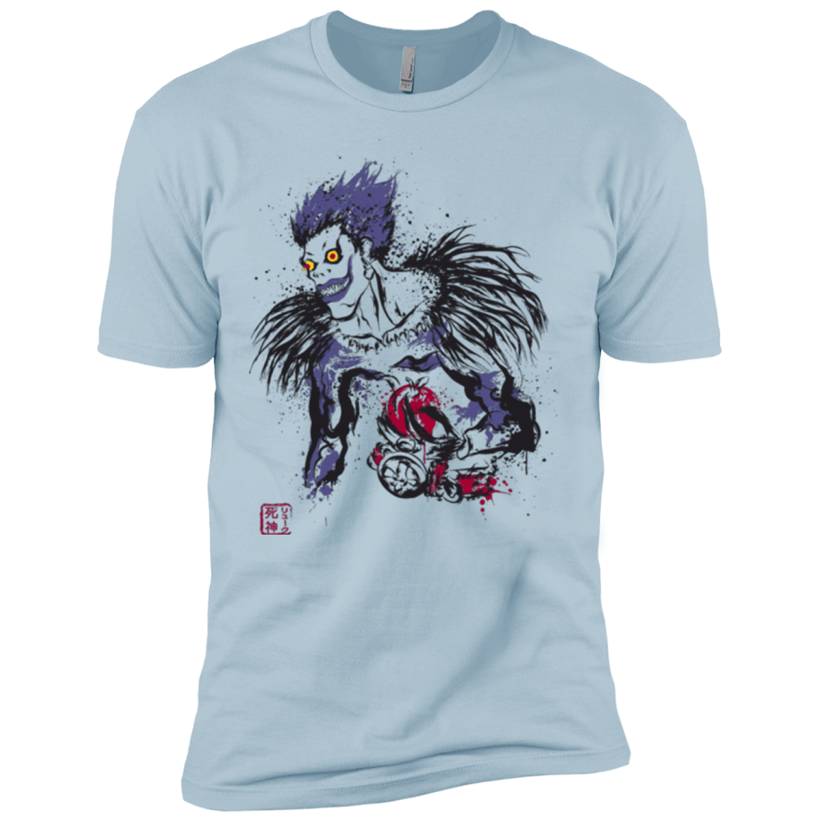 T-Shirts Light Blue / X-Small Ink-Ryuk Men's Premium T-Shirt