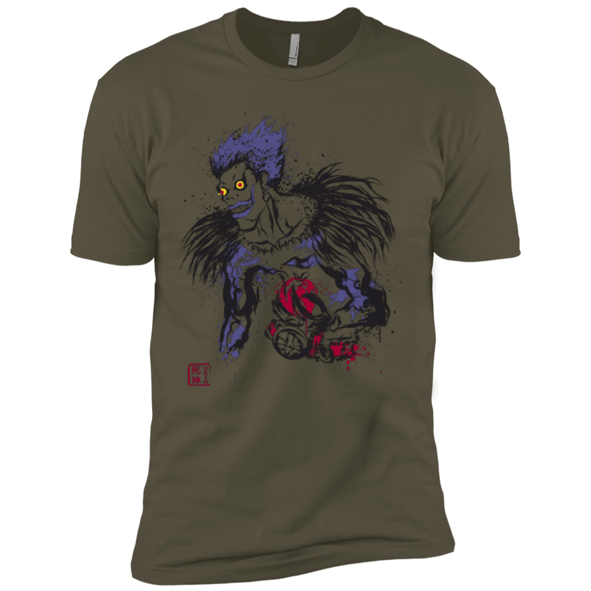 T-Shirts Military Green / X-Small Ink-Ryuk Men's Premium T-Shirt