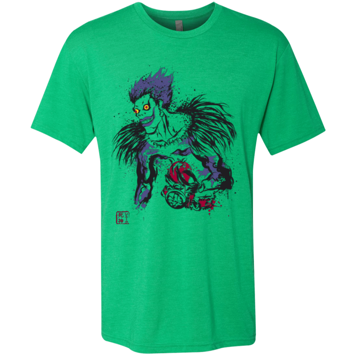 T-Shirts Envy / Small Ink-Ryuk Men's Triblend T-Shirt