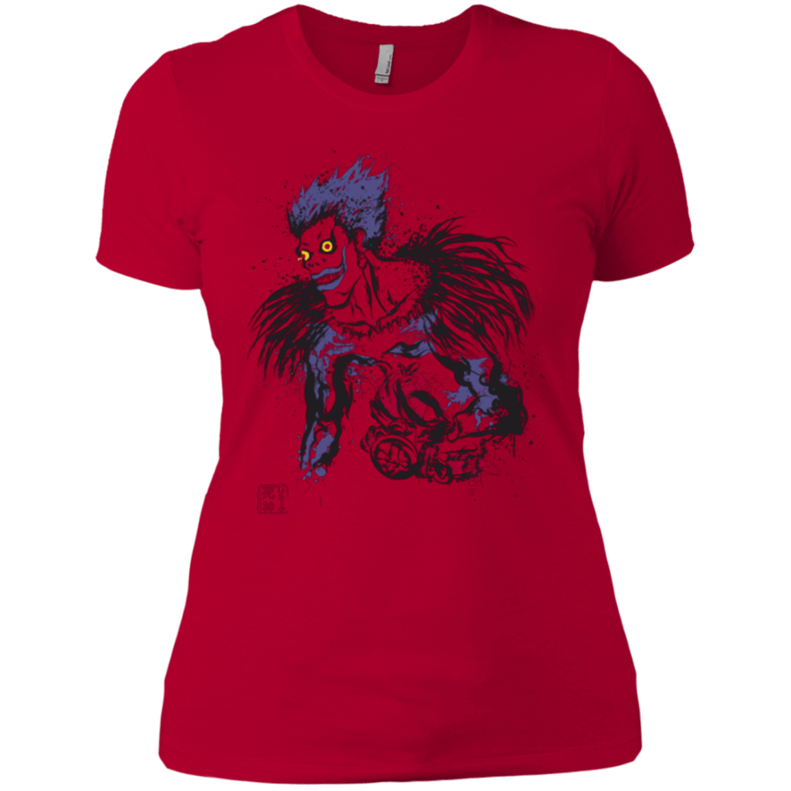 T-Shirts Red / X-Small Ink-Ryuk Women's Premium T-Shirt
