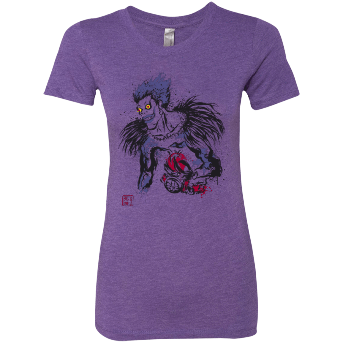 T-Shirts Purple Rush / Small Ink-Ryuk Women's Triblend T-Shirt