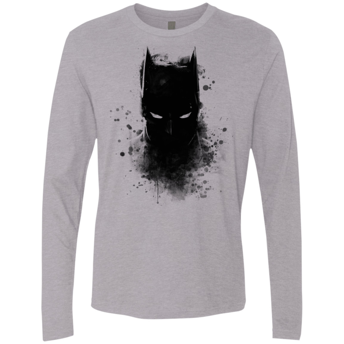T-Shirts Heather Grey / S Ink Shadow Men's Premium Long Sleeve
