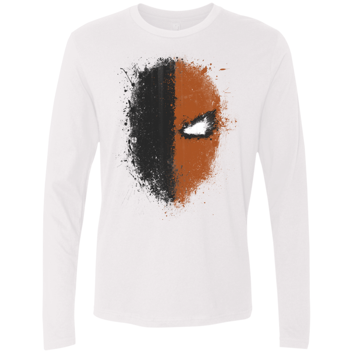 T-Shirts White / S Ink Stroke Men's Premium Long Sleeve