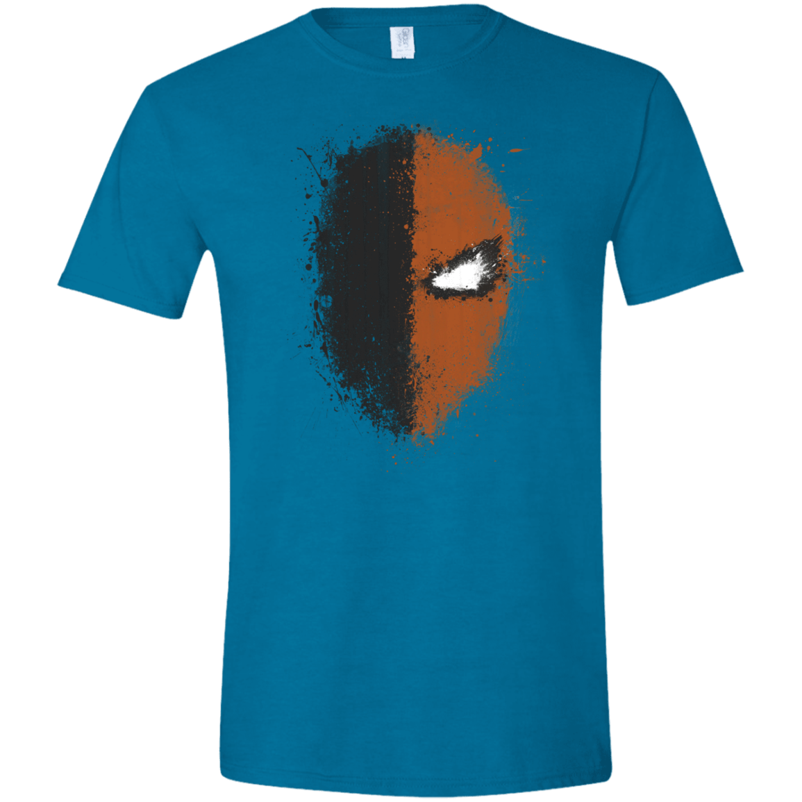 T-Shirts Antique Sapphire / S Ink Stroke Men's Semi-Fitted Softstyle