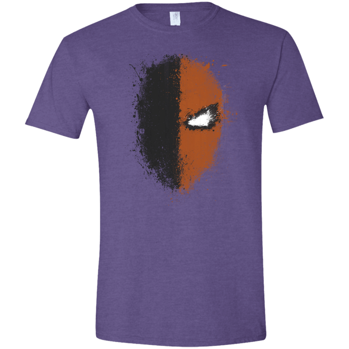 T-Shirts Heather Purple / S Ink Stroke Men's Semi-Fitted Softstyle