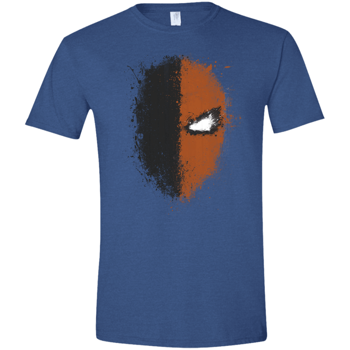 T-Shirts Heather Royal / X-Small Ink Stroke Men's Semi-Fitted Softstyle