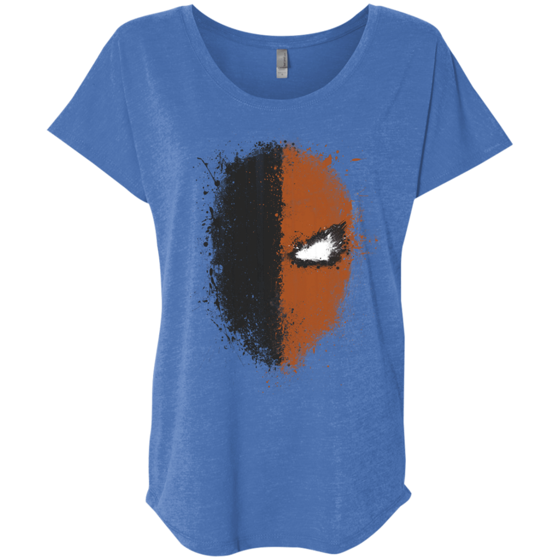 T-Shirts Vintage Royal / X-Small Ink Stroke Triblend Dolman Sleeve