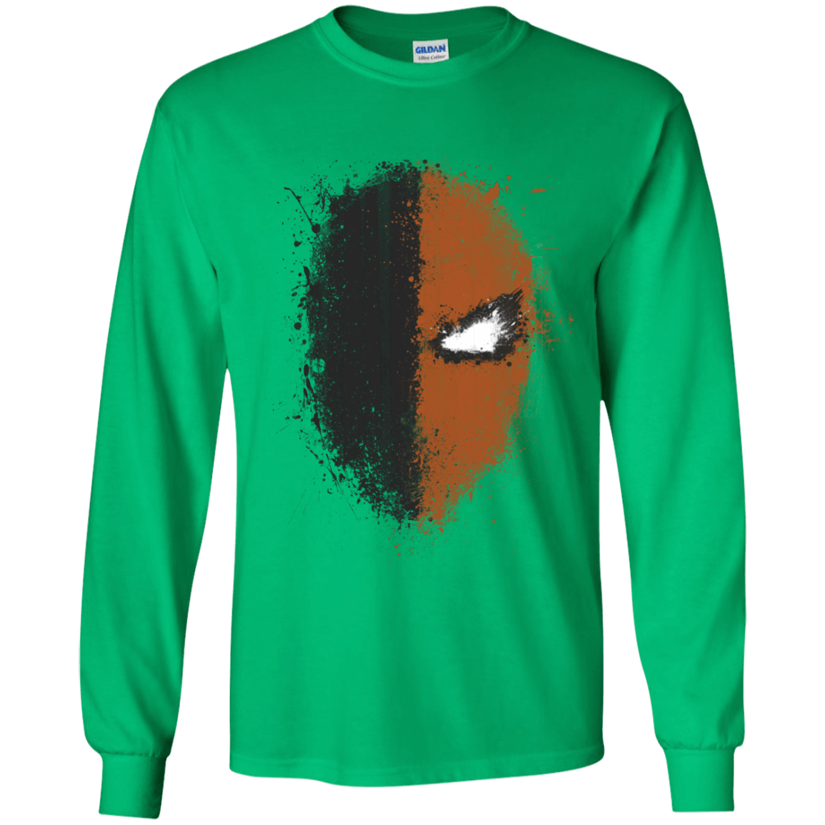 T-Shirts Irish Green / YS Ink Stroke Youth Long Sleeve T-Shirt