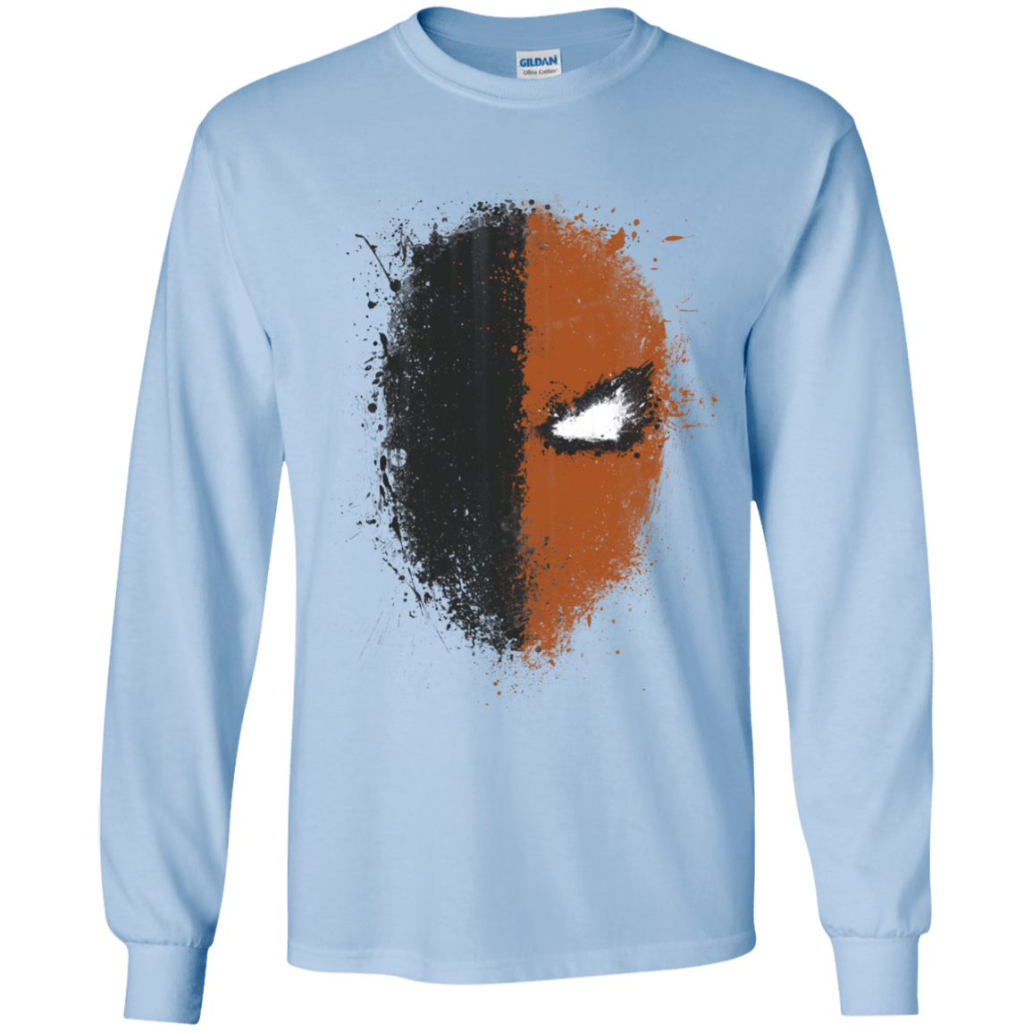 T-Shirts Light Blue / YS Ink Stroke Youth Long Sleeve T-Shirt