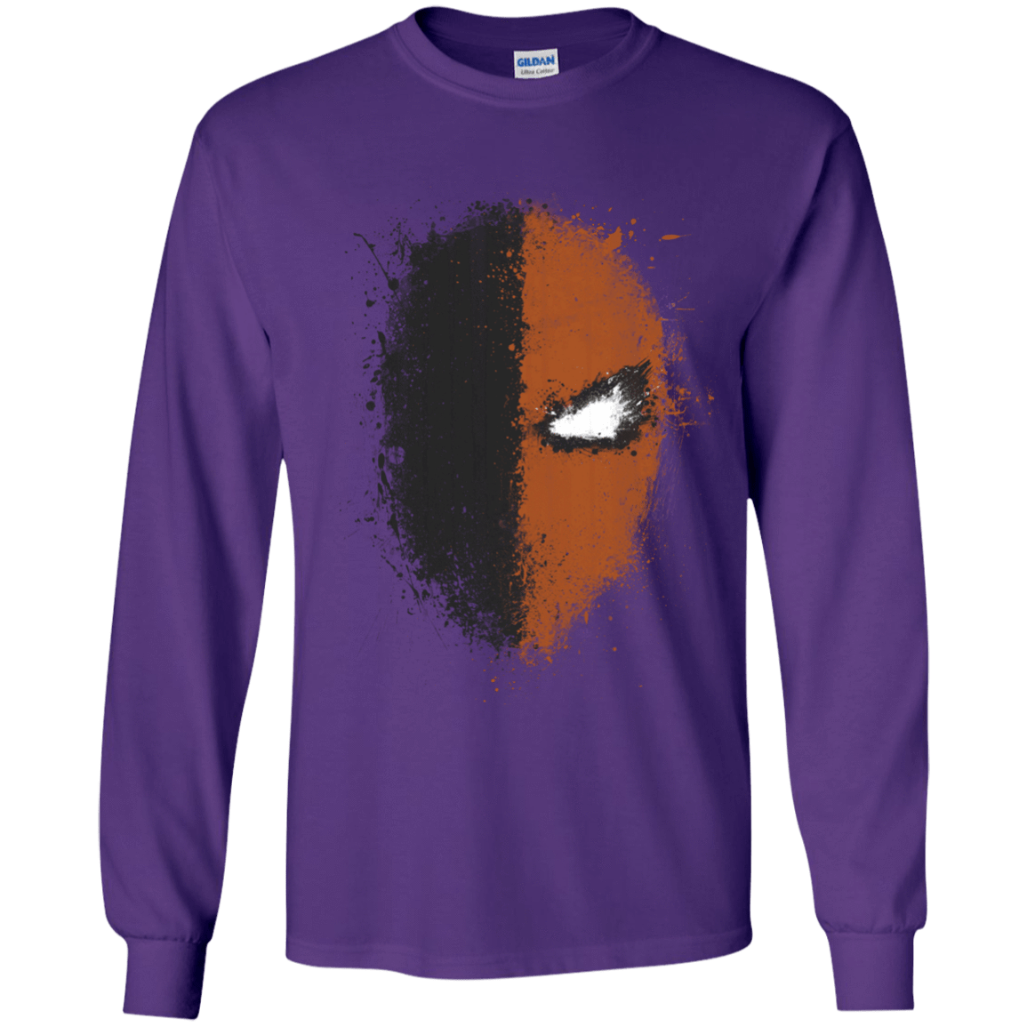 T-Shirts Purple / YS Ink Stroke Youth Long Sleeve T-Shirt