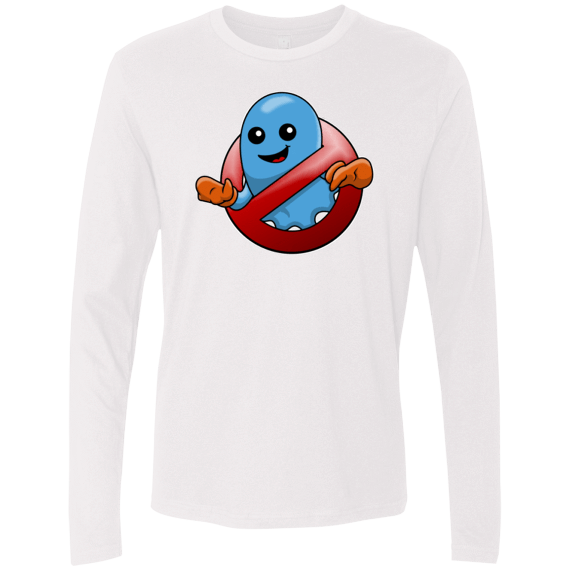 T-Shirts White / Small Inky Buster Men's Premium Long Sleeve