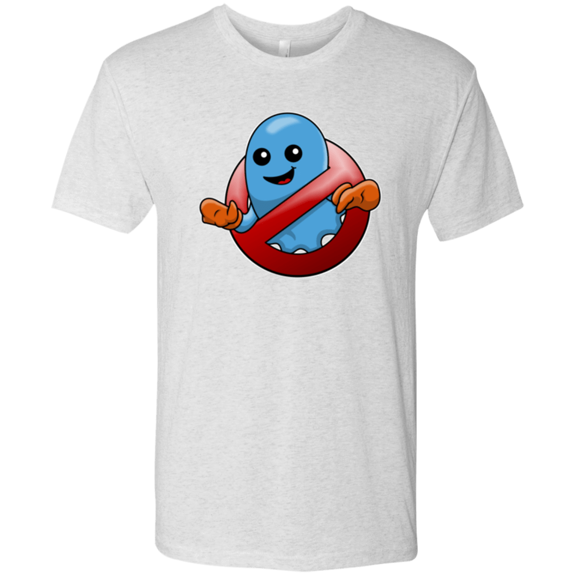 T-Shirts Heather White / Small Inky Buster Men's Triblend T-Shirt