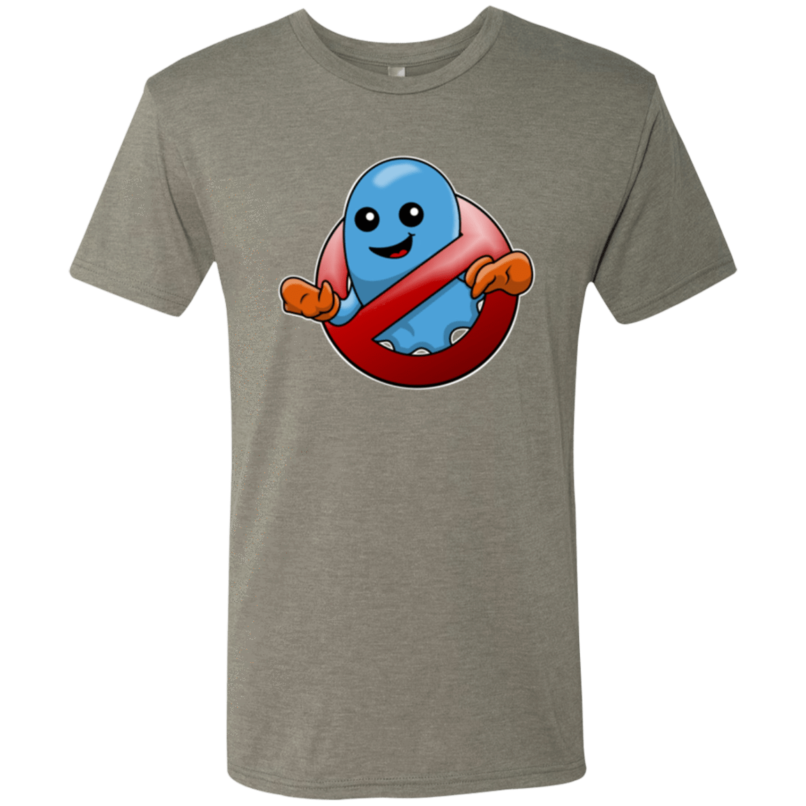 T-Shirts Venetian Grey / Small Inky Buster Men's Triblend T-Shirt