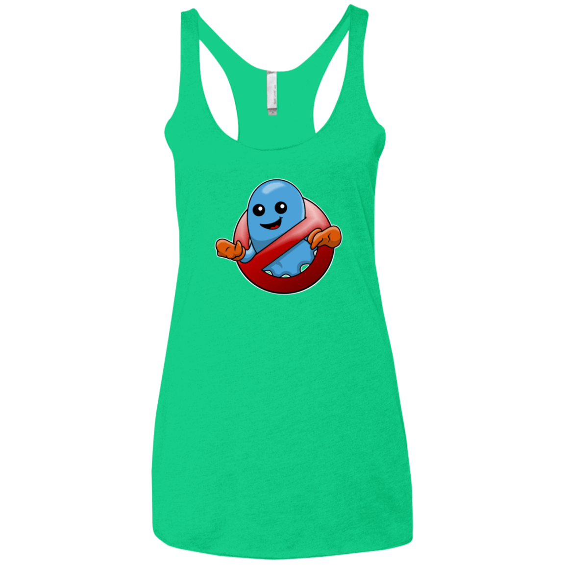 T-Shirts Envy / X-Small Inky Buster Women's Triblend Racerback Tank