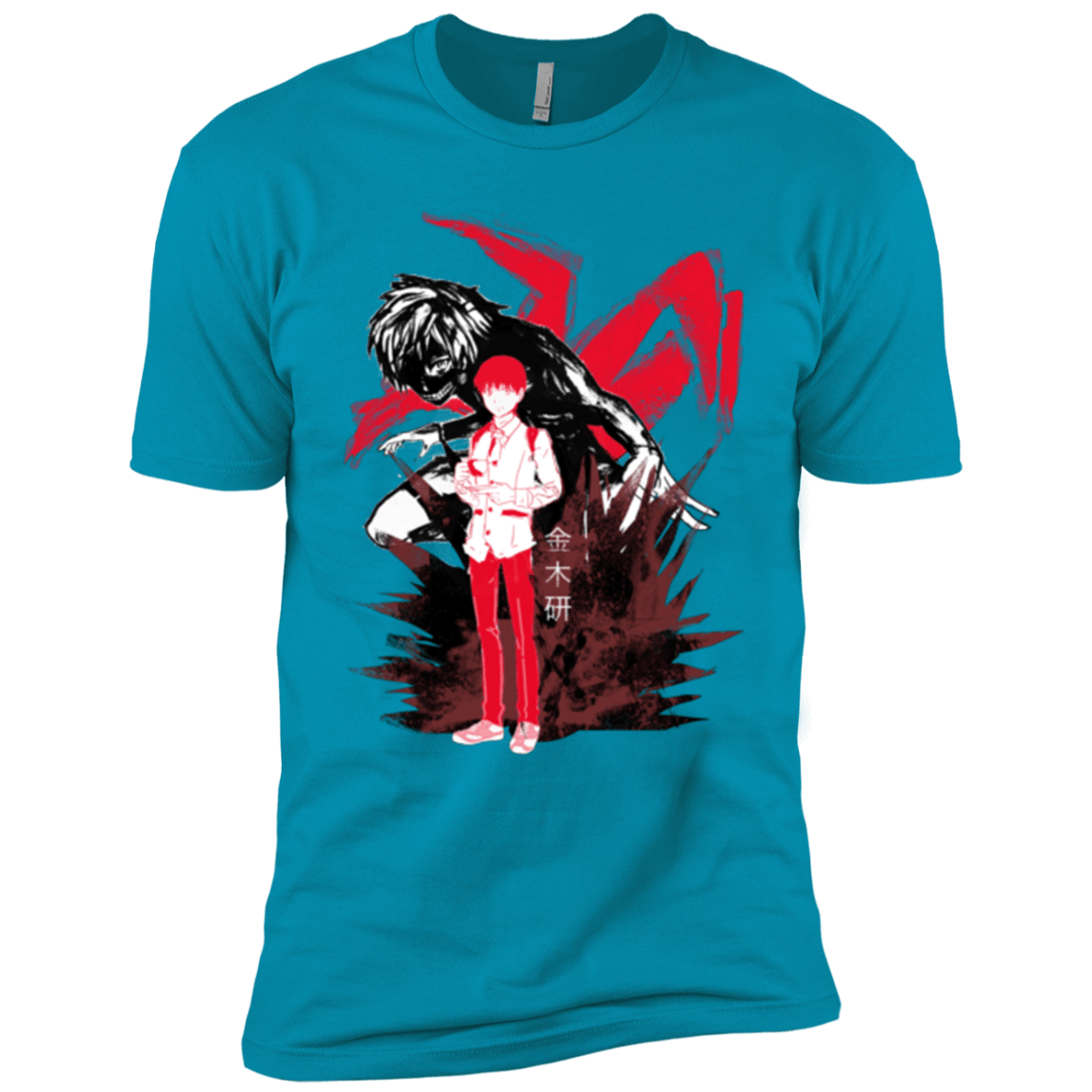 T-Shirts Turquoise / YXS Inner Ghoul Boys Premium T-Shirt