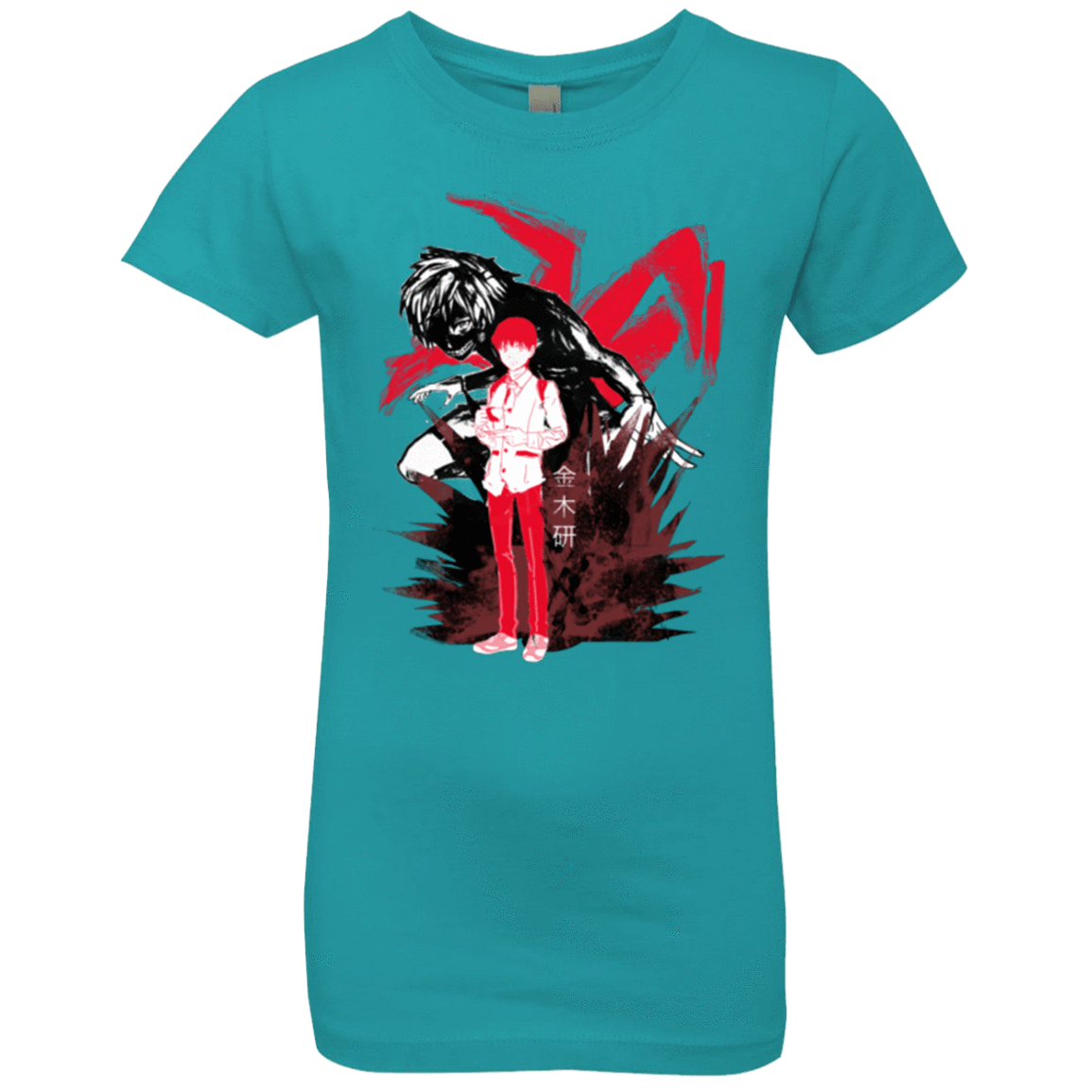 T-Shirts Tahiti Blue / YXS Inner Ghoul Girls Premium T-Shirt