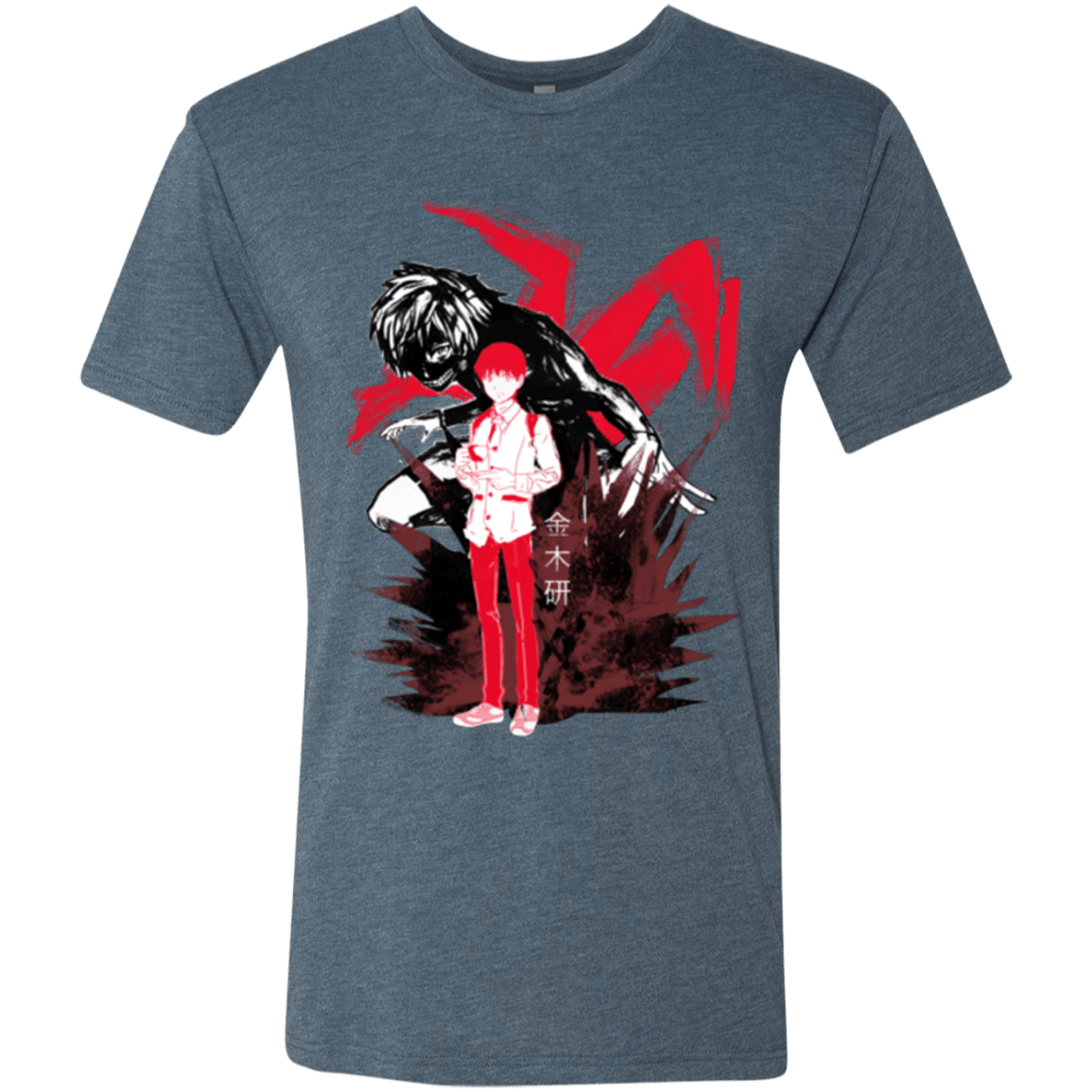 T-Shirts Indigo / Small Inner Ghoul Men's Triblend T-Shirt