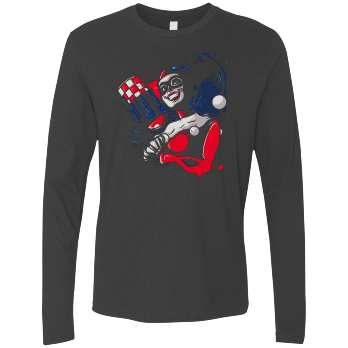 T-Shirts Heavy Metal / Small Insane Queen Men's Premium Long Sleeve