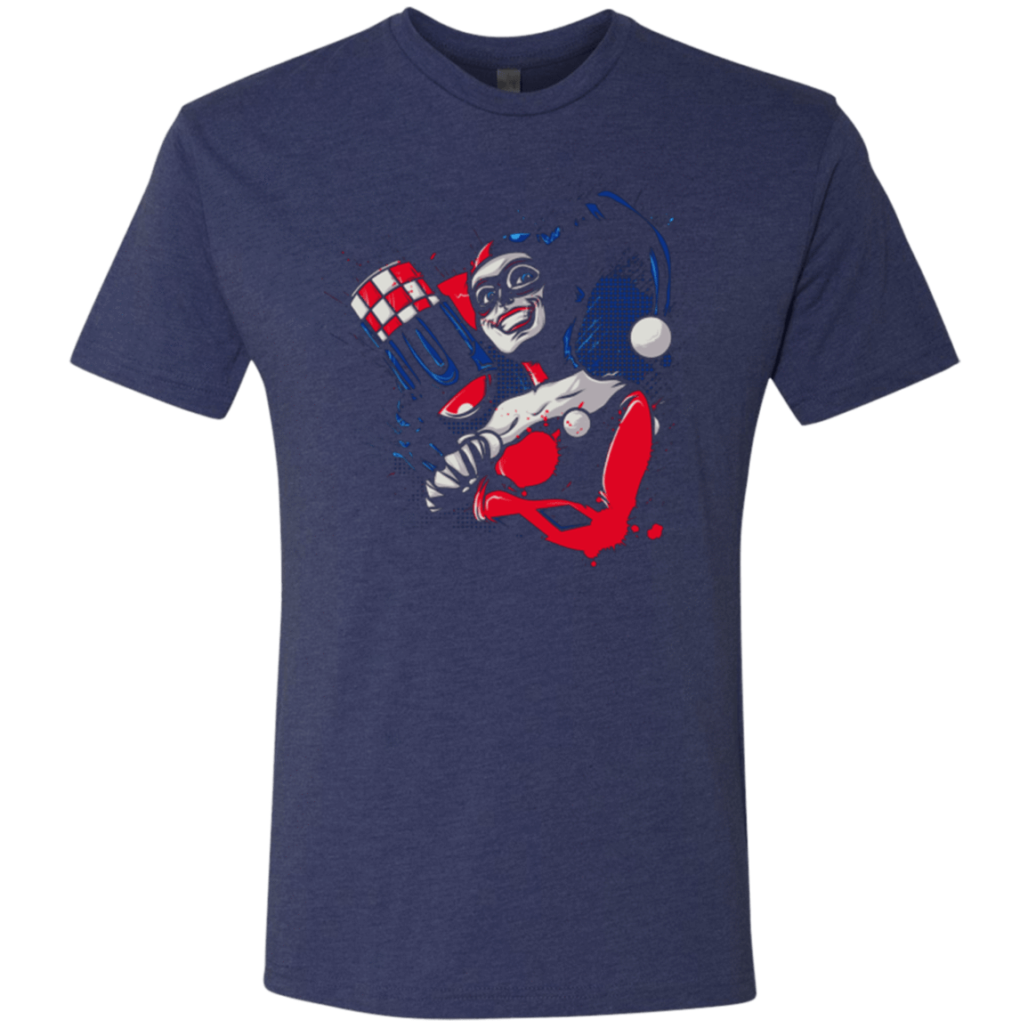 T-Shirts Vintage Navy / Small Insane Queen Men's Triblend T-Shirt