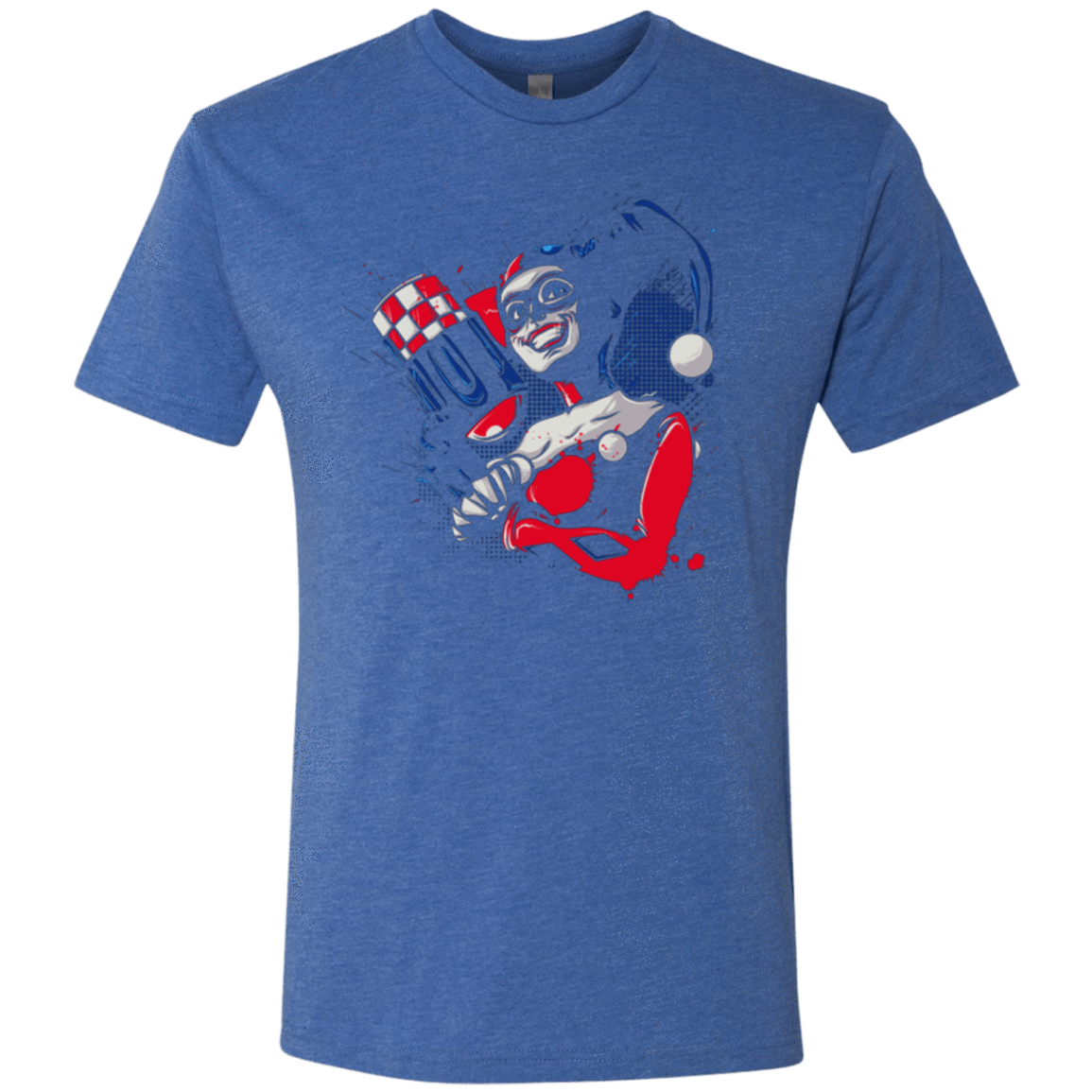 T-Shirts Vintage Royal / Small Insane Queen Men's Triblend T-Shirt